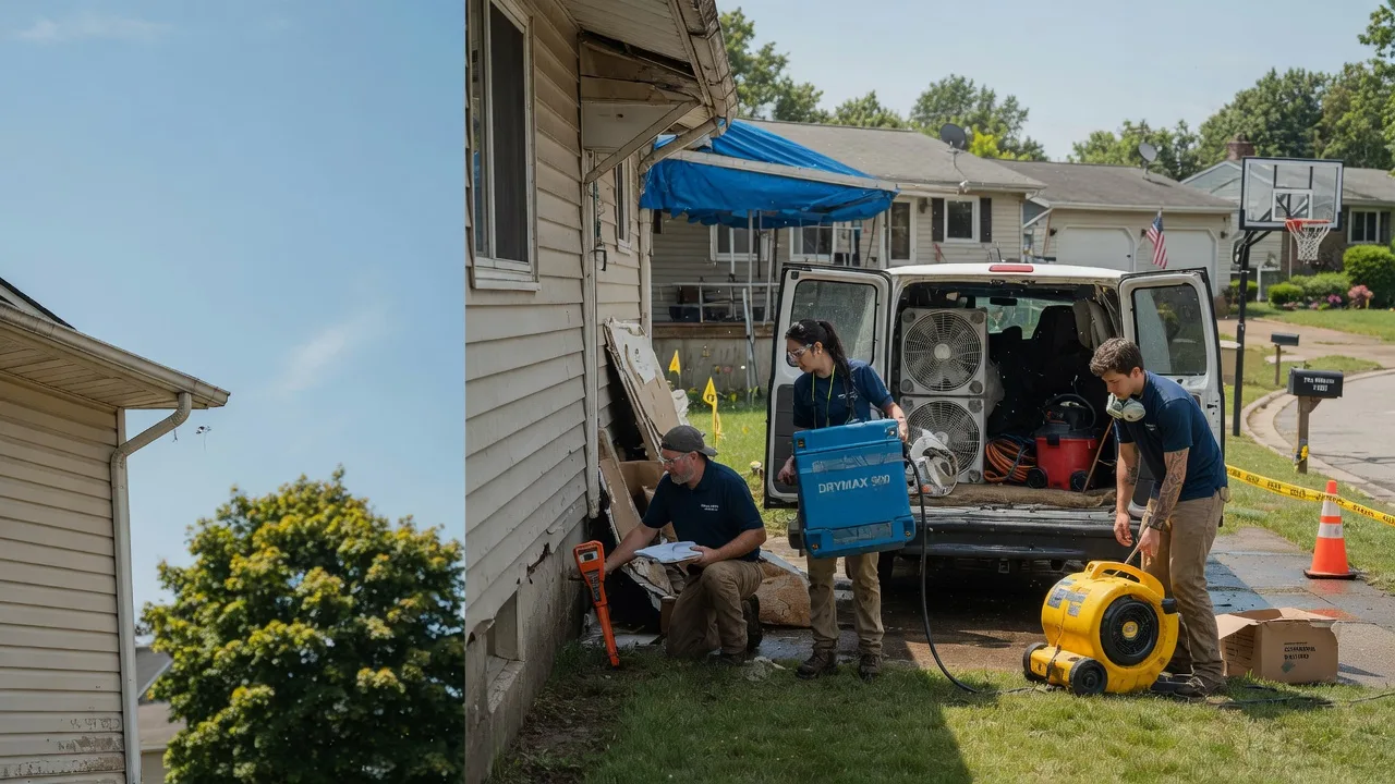 Ceiling Leak Cleanup in Colby, WI near me